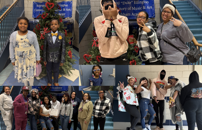  Students and staff having fun while during reversal role play.